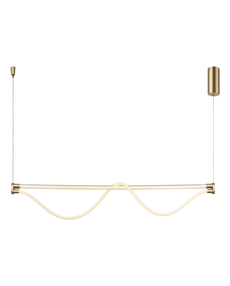 FUGAZ * LÁMPARA LED 38W - PINTURA ORO